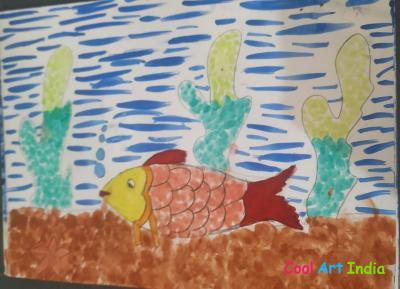 Fish water color