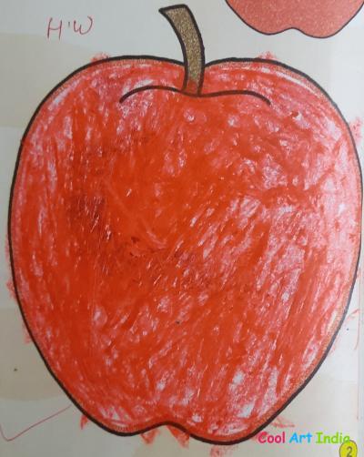 Apple coloring