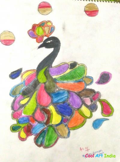 Designer peacock