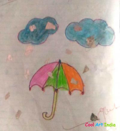 cloud and umbrella 
