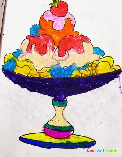 Ice cream Coloring
