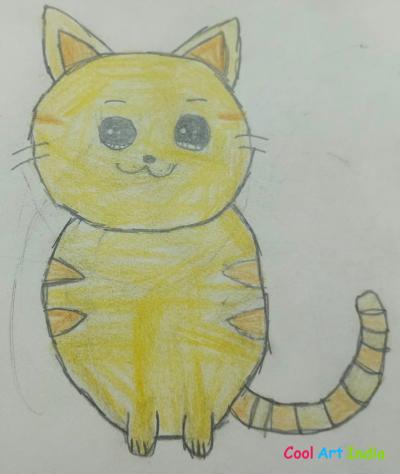 Cat drawing