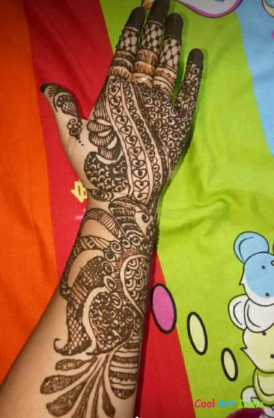 Indian Modern full hand design