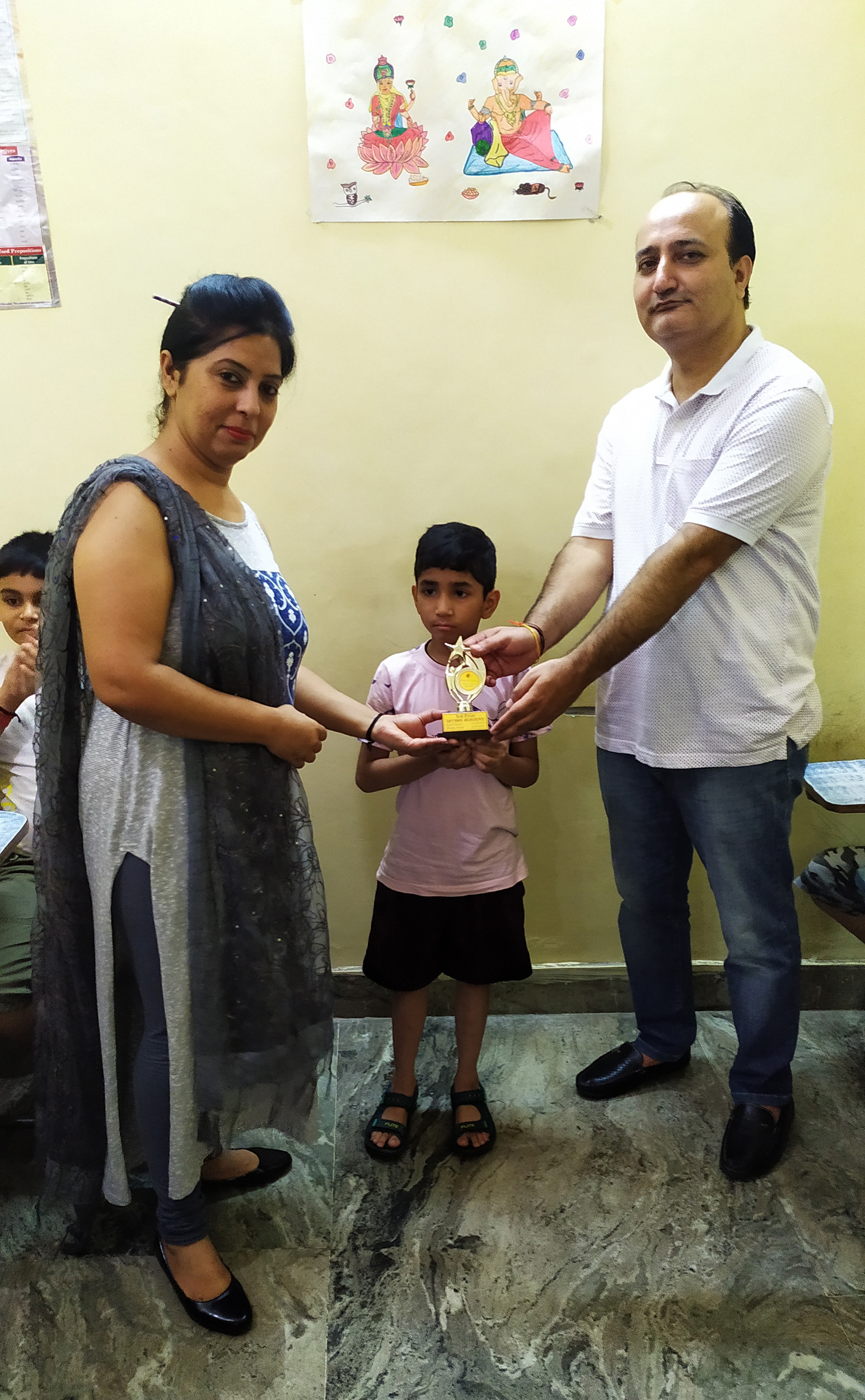 Prize Distribution in Satyam Academy