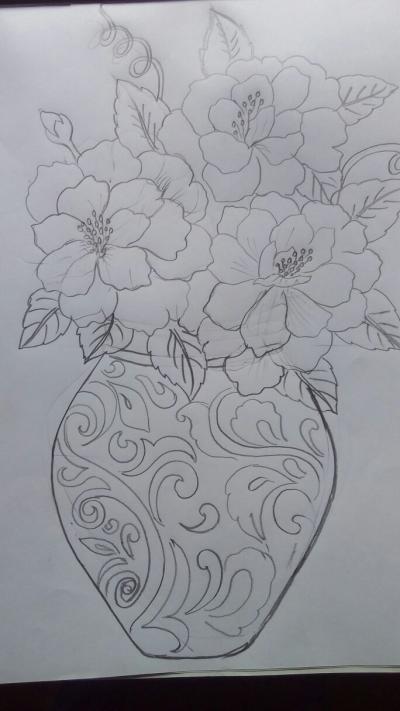 Flower Pot Drawing Designs | 13 Flower Pot Painting Ideas to Amp Up the  Beauty of Your Home