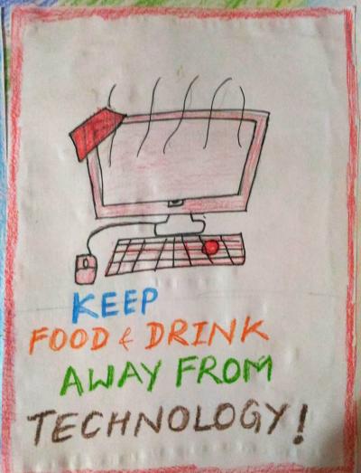 Keep Food away from computer